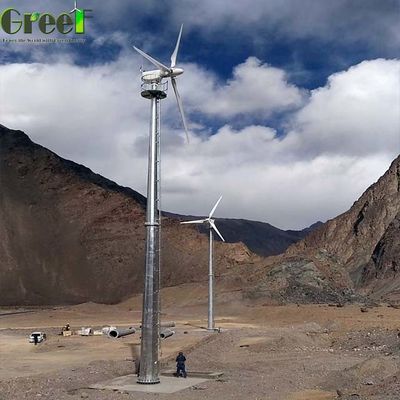 20kw Windmill Low Rpm Mini Grid Tie Inverter Pitch Control Wind Turbine Generator For House Use