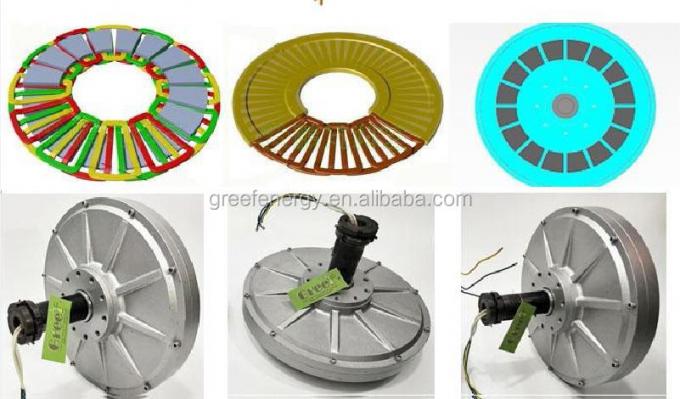 Coreless Axial Flux Permanent Magnet Generator 3 Phase Electricity Generation with 3 years Warranty 1