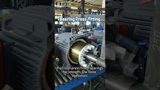 The Manufacturing Process for Permanent Magnet Generators #pmg #freeenergy #generator #machine