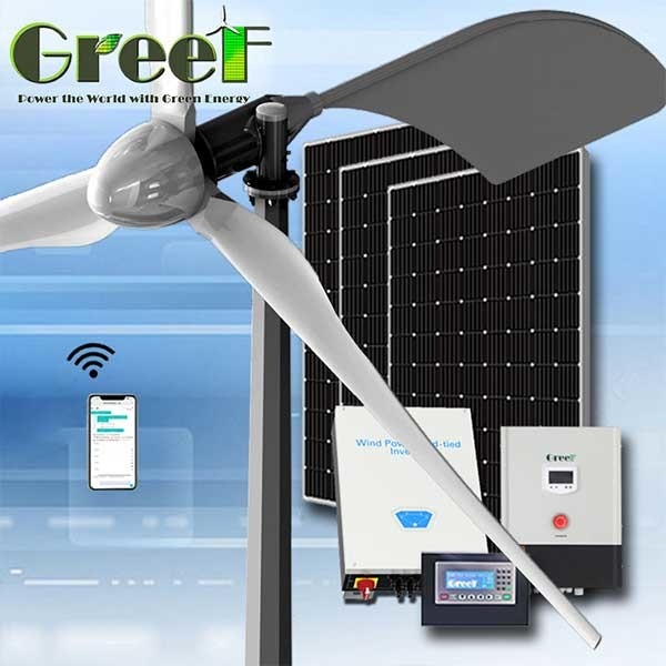 High Output 3 Phase AC Horizontal Axis Wind Turbine 1KW 3KW 5KW 10KW For Marine Ship