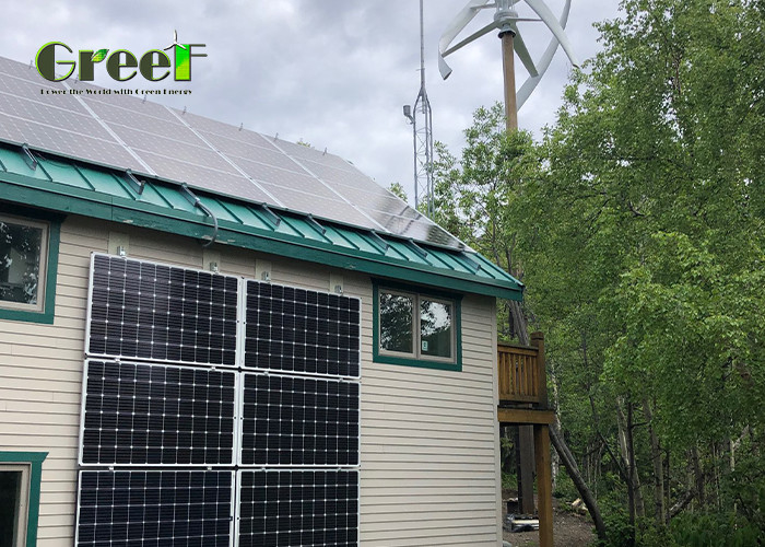 48-240V Output Voltage Off Grid Solar System Within Ground Mounting