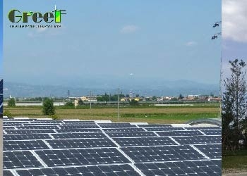 50kw Customized Grid Tied Solar Energy Power System Ground Mounted