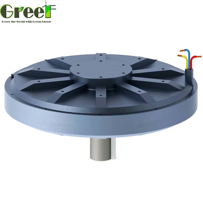 3KW Low Rpm Permanent Magnet Alternator Low Start Torque Vertical Wind Generator