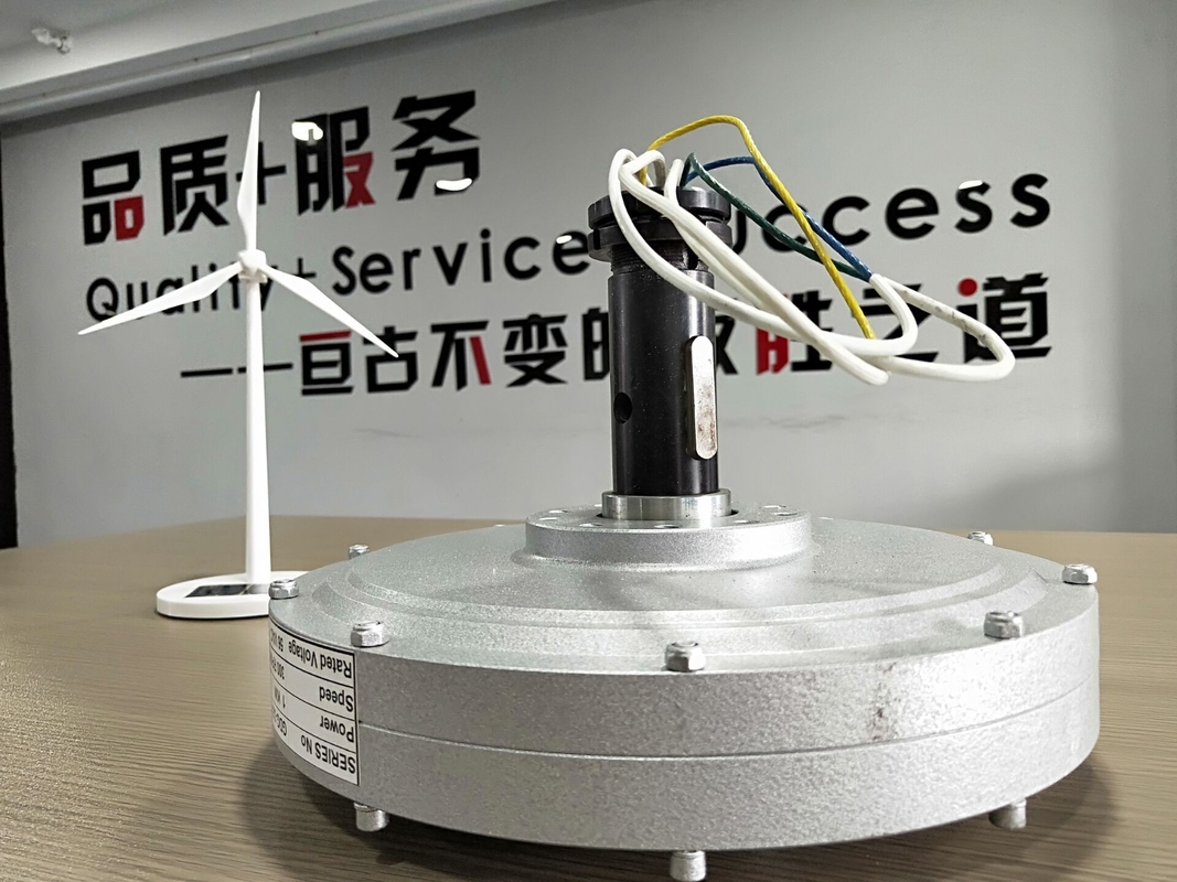 3KW Low Rpm Permanent Magnet Alternator Low Start Torque Vertical Wind Generator