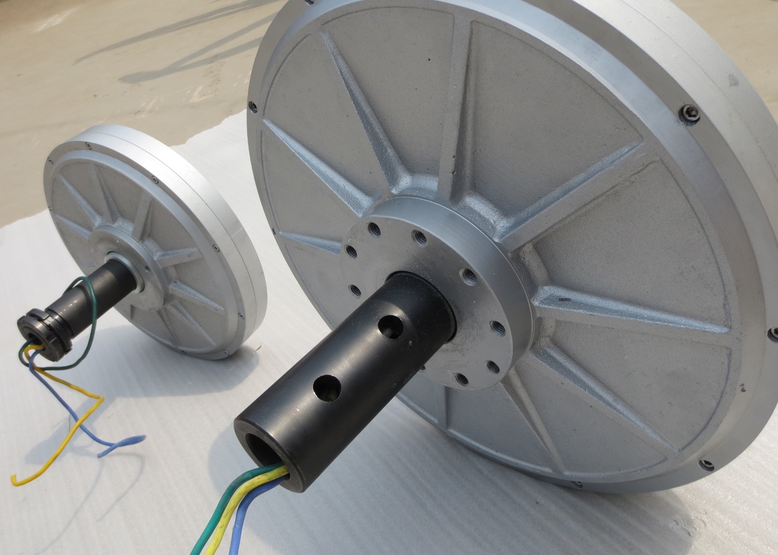 3KW Low Rpm Permanent Magnet Alternator Low Start Torque Vertical Wind Generator