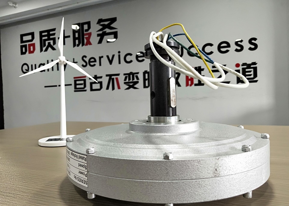 3KW Low Rpm Permanent Magnet Alternator Low Start Torque Vertical Wind Generator