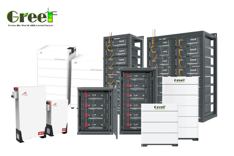Multi Model ON/OFF GRID TIED System Fast Response Time 60-280AH Lithium Battery