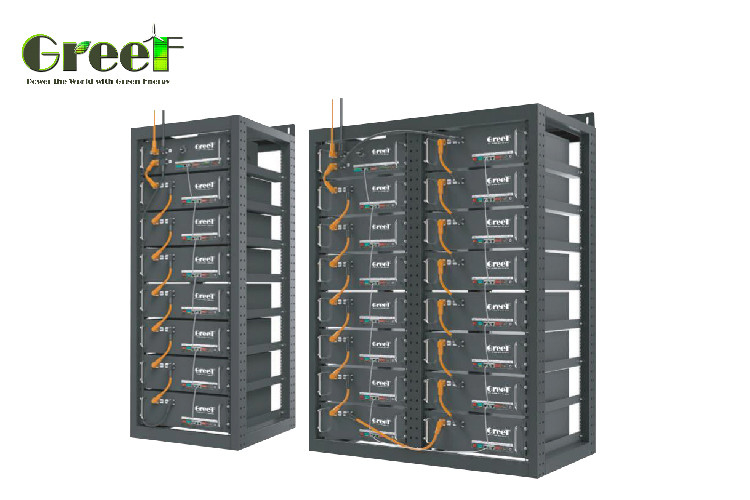 Multi Model ON/OFF GRID TIED System Fast Response Time 60-280AH Lithium Battery