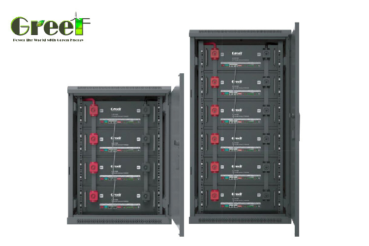 Multi Model ON/OFF GRID TIED System Fast Response Time 60-280AH Lithium Battery