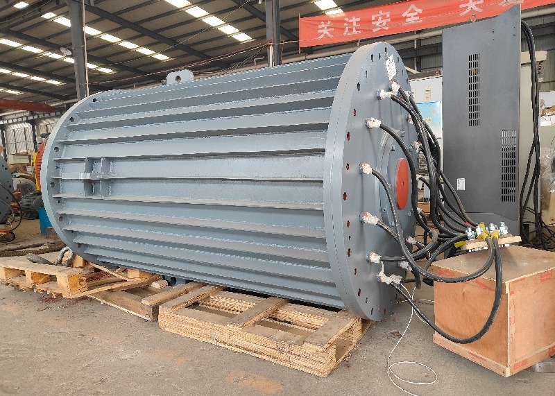 1MW 2MW 3Phase AC Low Torque Low Rpm Permanent Magnet Motor 3MW 5MW