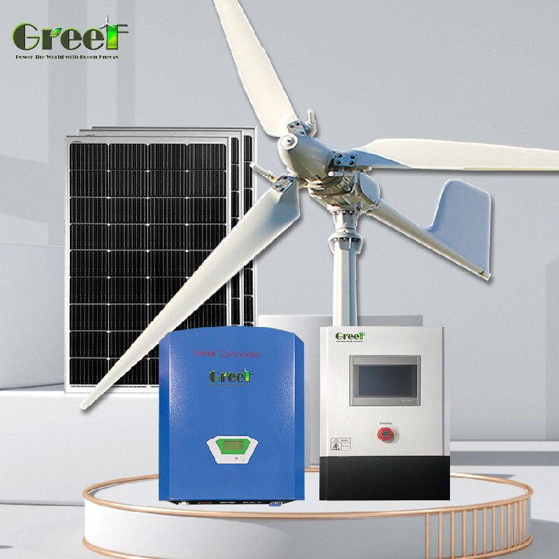 Eco Friendly Energy Wind Energy Generator With 5.6M Blades Rotor Diameter
