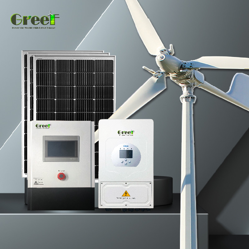 High Safety Wind Speed 60m/s Pitch Control Wind Turbine Using 3PCS FRP Blades