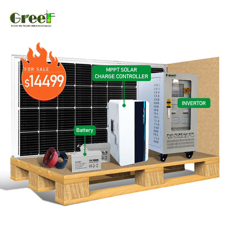 Pure Sine Wave Hybrid Solar System with 98% Efficiency and 230vac Rated Output Voltage