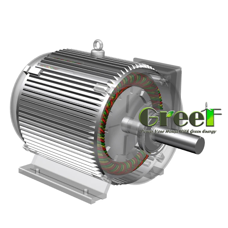 IP54 Permanent Magnet Generator with Customized Rated Voltage for 50Hz/60Hz Frequency