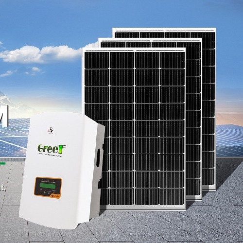 1kW-100kW On Grid Solar System with Monitoring System and RS485 Communication Port