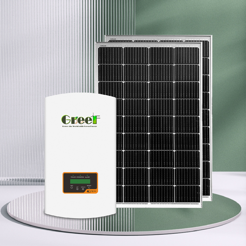 1kW-100kW On Grid Solar System with Monitoring System and RS485 Communication Port