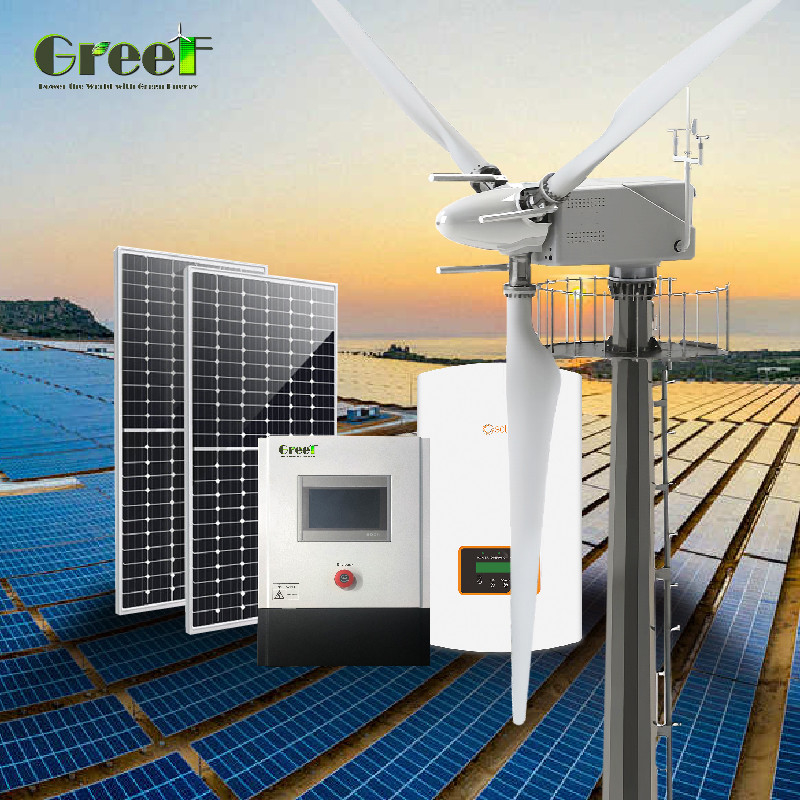 Monitoring System With RS485 Communication Port 10kw Solar Energy System For Home