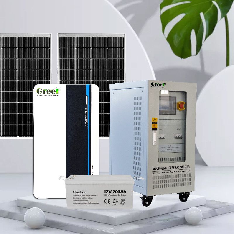 Power Solar System with Lithium Ion Battery 48-240V Output Voltage MPPT Charge Controller