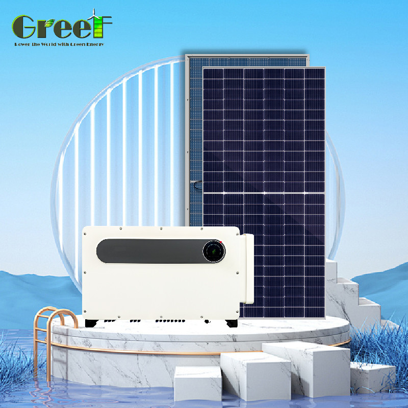 Monocrystalline 1kW-100kW Solar Panels Grid Tie System With Monitoring For Maximized Energy Production
