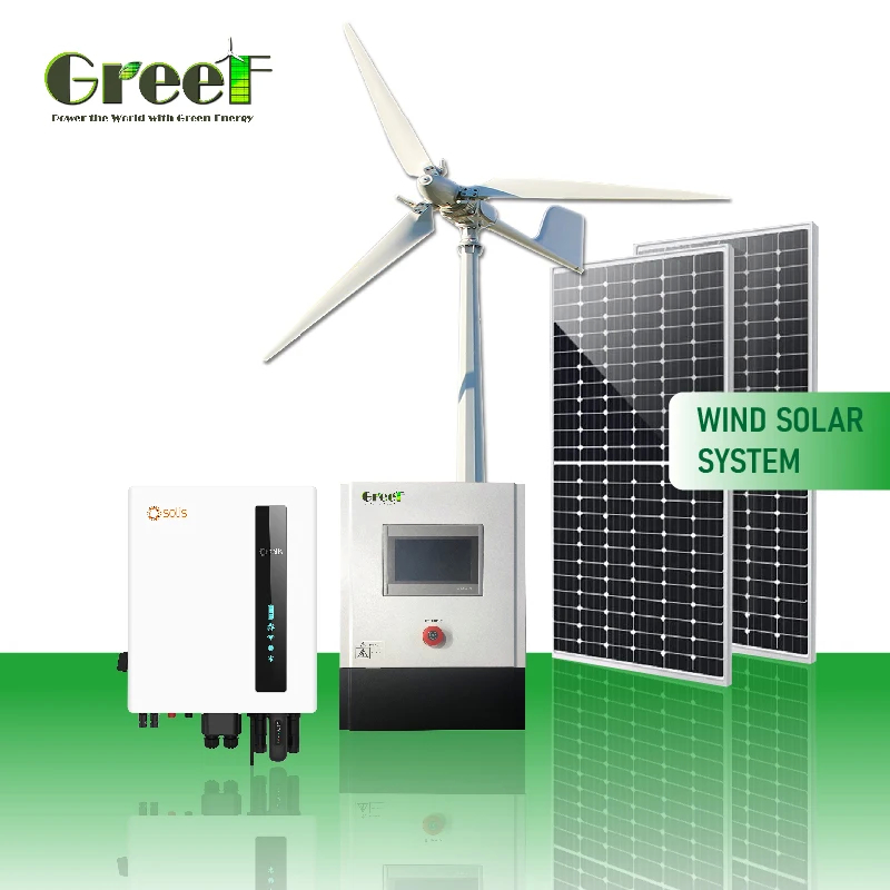 230vac Single-phase Rated Output Voltage Hybrid Solar System For Home Solar Power System