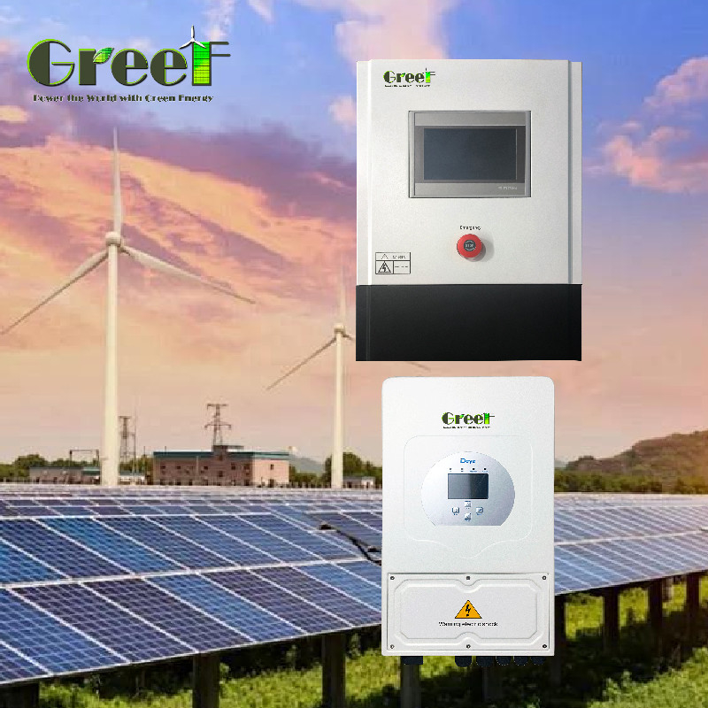 3kw 5kw 10kw Wind Turbine On Grid Controller With Inverter For Hybrid System