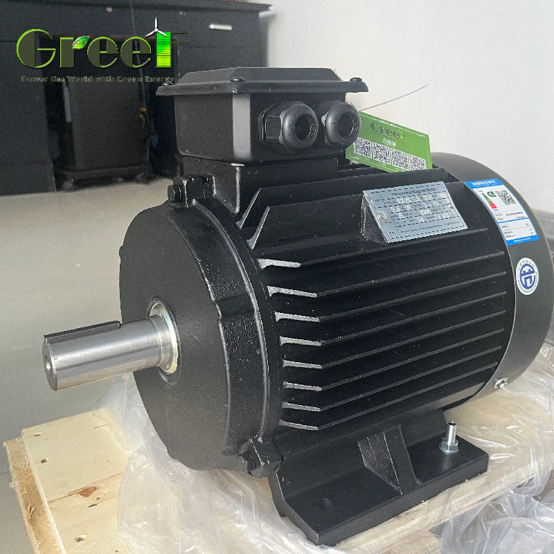 IP54 Classified Torque Neodymium Magnet Electric Motor With 6 Poles 750w-5Mw