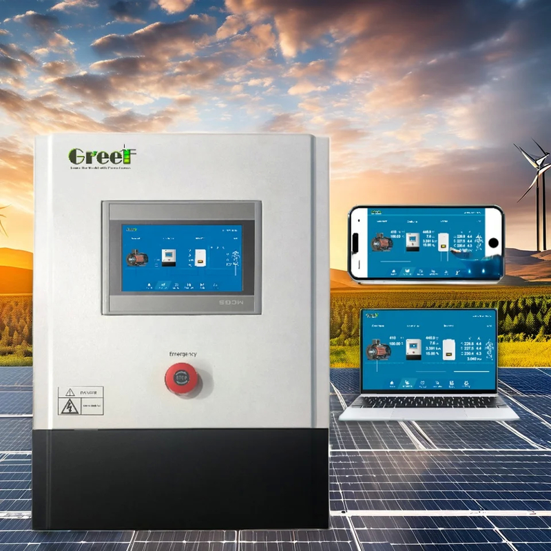 Advanced 5kw 750VDC Three Phase Grid Tied Wind Turbine Controller Enhanced Power Generation Communication Interface Ground Fault