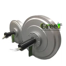 12-450V Coreless Permanent Magnet Generator Aluminum Alloy 100-500RPM Speed