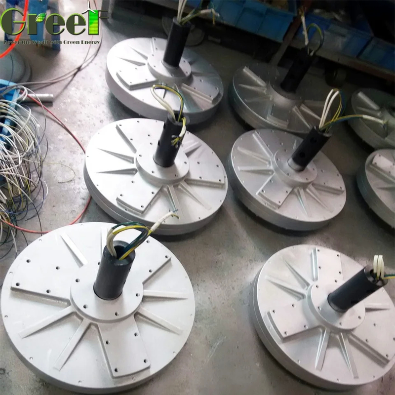 Start Torque 1 N/M Multi Poles Generator with Aluminum Alloy Material