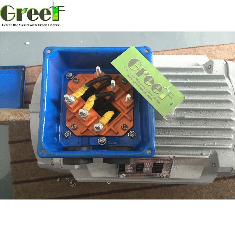 Horizontal And Vertical Shaft Type Permanent Magnent Generator Rated Power 0.5kW-5000kW For Industrial