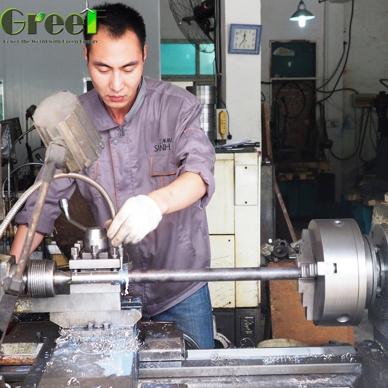 Horizontal And Vertical Shaft Type Coreless Permanent Magnet Generator 0.03 N/M Start Torque For Products