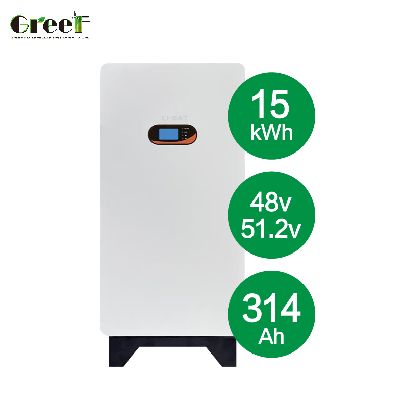 15kWh Small Commercial Home Use Energy Storage 48V Lithium Battery Durable Long-Lasting Power Source For Solar System Wind Turbine System