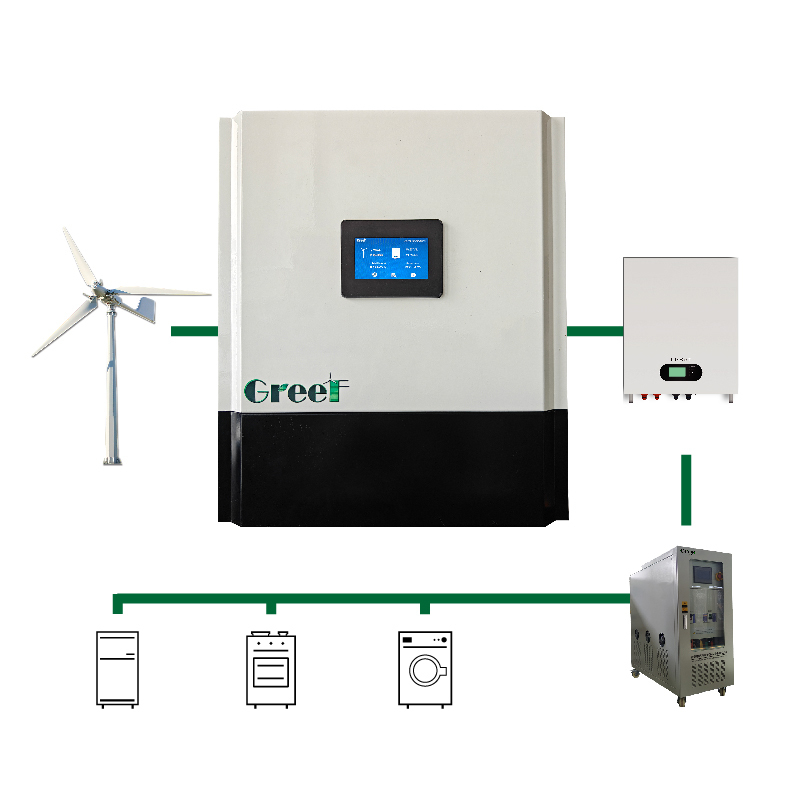 Lightning Protection Circuits and Charge Controller Off Grid Controller with Standard RS485/TCP Communication