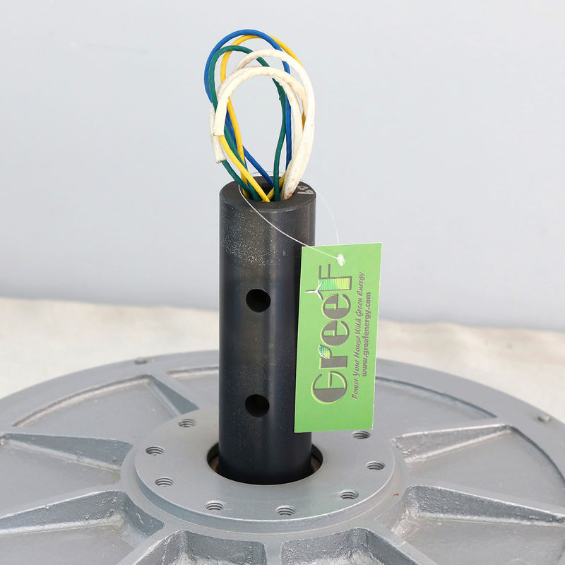 Coreless Axial Flux Permanent Magnet Generator with Low Start Torque High Efficiency and Maintenance-Free Design