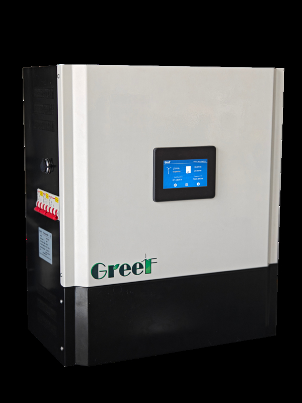 Solar Charge Controller Off Grid Controller with PWM Unloading Method and Power Loss Not Exceeding 3W