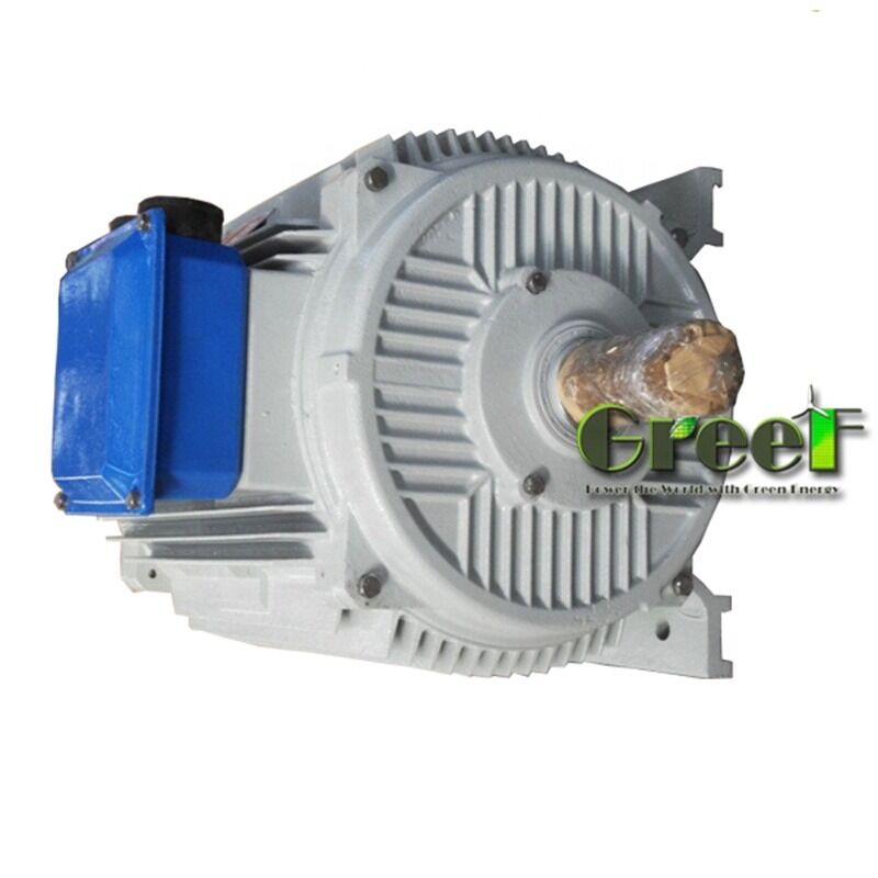 Permanent Magnet Motor with Class F Insulation, Customizable Number of Poles, and 0-3000 RPM Speed Range for Industrial Machinery