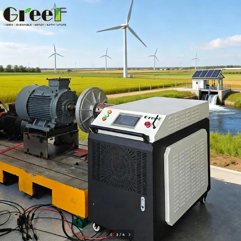 LCD Smart Touch Screen Off Grid Power Inverter with 580-1000V DC Voltage and 98.9% Maximum Efficiency