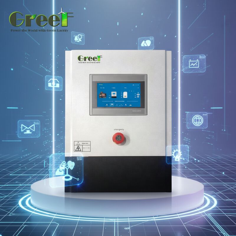 IP65 Outdoor Protection On Grid Controller with LCD Touch Screen Display and ≥98% Efficiency for Renewable Energy