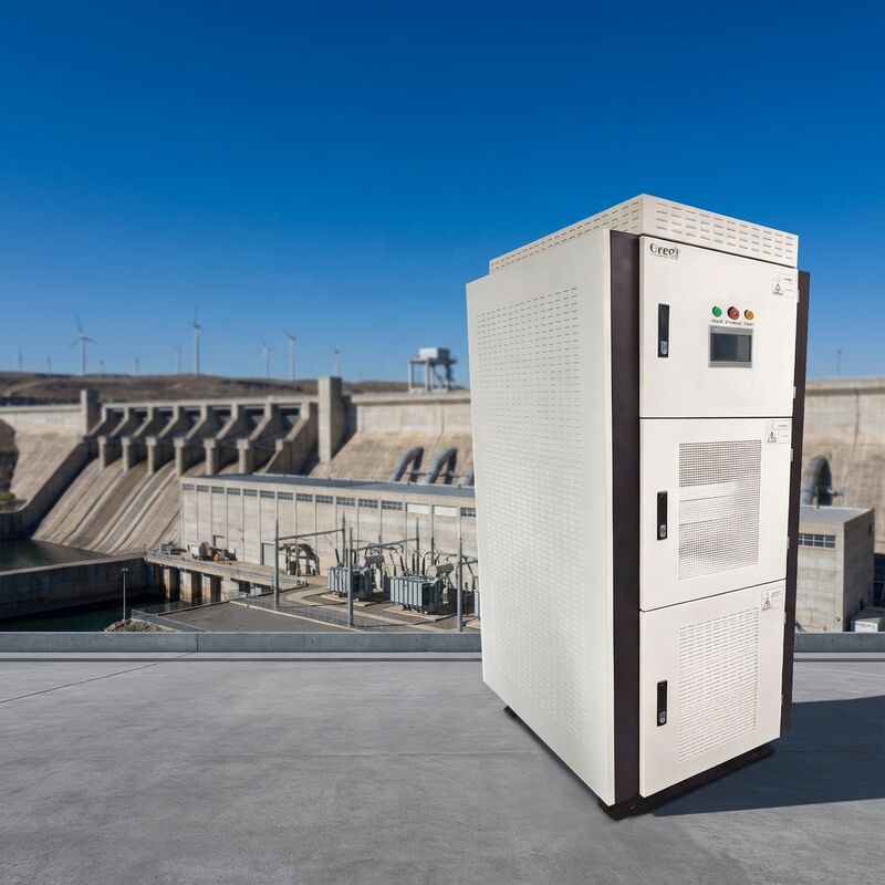 DC-DC Buck Boost Topology Wind Hybrid Controller with 450V AC Output Voltage and LCD Touch Screen for Wind Energy Harvesting