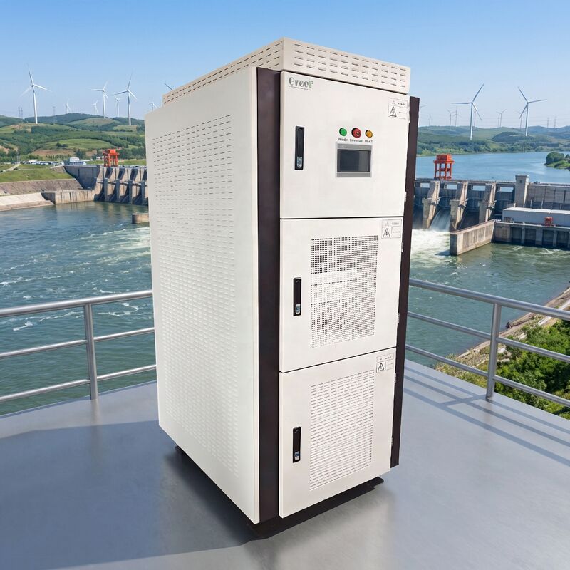 On Grid Controller with LCD Touch Screen Display Ground Fault Monitoring and 240-550V DC Input Voltage Range