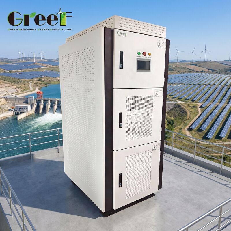 IP20 Protection Rated Generator Hybrid Converter with 95% Maximum Efficiency and LCD Touch Screen Display