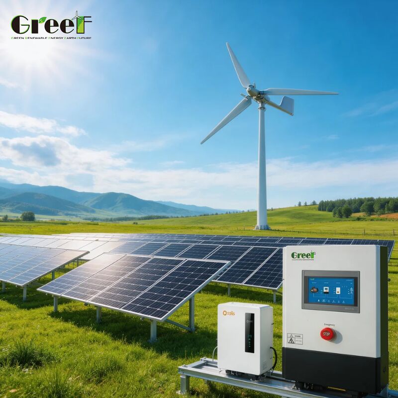 95% Efficiency MPPT Controller Hybrid Solar System with RS485/CAN/USB Interfaces for Renewable Energy