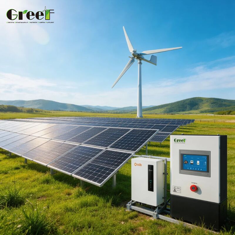 MPPT Controller Hybrid Solar System with 95% Efficiency and 4000m Operating Altitude for Commercial Applications