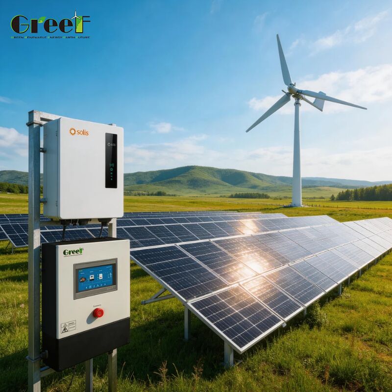 95% Efficiency Hybrid Solar System with MPPT Controller and 4000m Operating Altitude for Home and Commercial Use