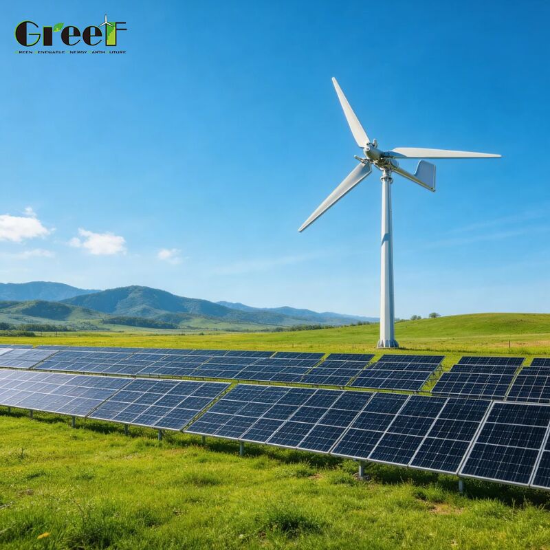 On Grid Solar Power System with Lifepo4 Battery and IP66 Protection for Sustainable Energy Under 5W Internal Consumption