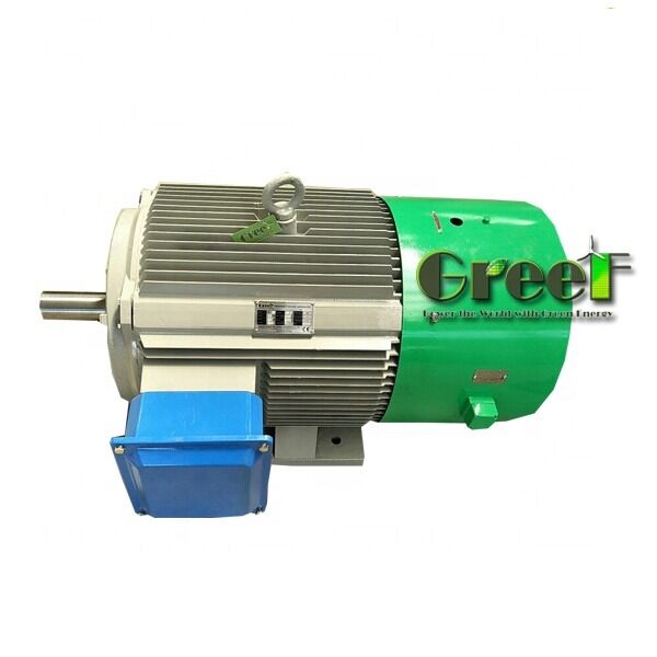 Horizontal Shaft NdFeB Magnet 3 Phase AC Permanent Magnet Generator for Industrial Power Generation 500W-5000kW