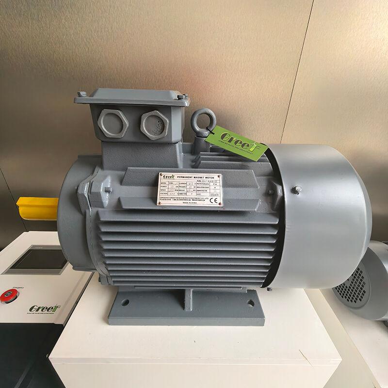 12VAC to 1140VAC Permanent Magnet Generator with Fan Water Self Cooling and IP54 Classification