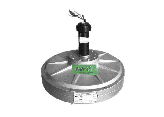 OEM Coreless Permanent Magnet Generator , Axial Permanent Magnet Generator