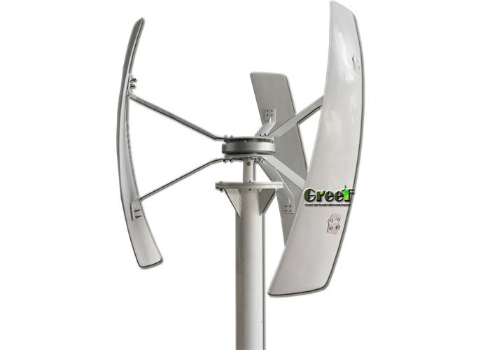 24-380Vac Voltage Vertical Axis Wind Turbine 3 Blades FRP Material for -40-50C Temperature