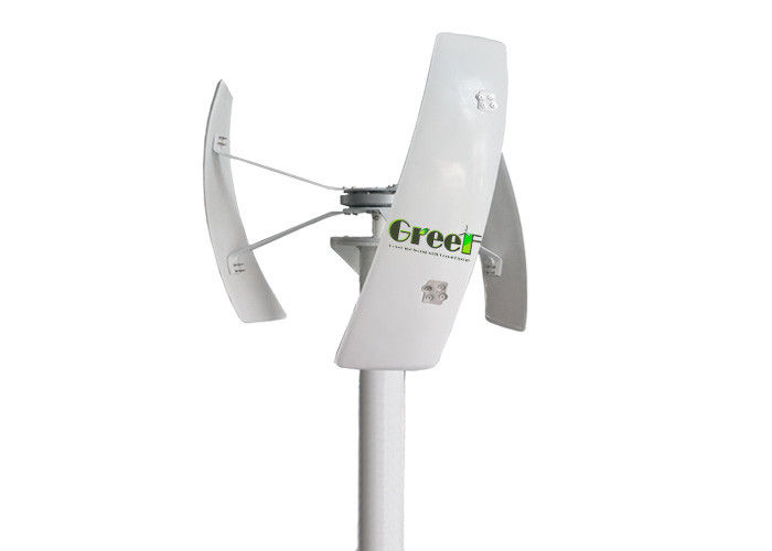 Low Noise 500W Vertical Axis Wind Turbine , Roof Wind Turbine Generator